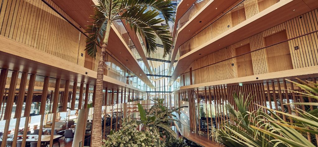 Hotel lobby